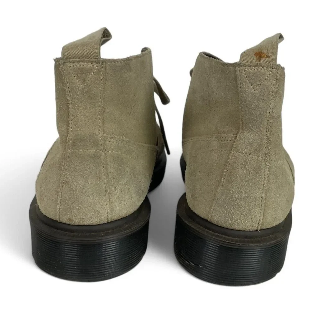 Dr. Martens Mens Boots Church Tan Suede Leather Unisex Doc Mens 8 Womens 9